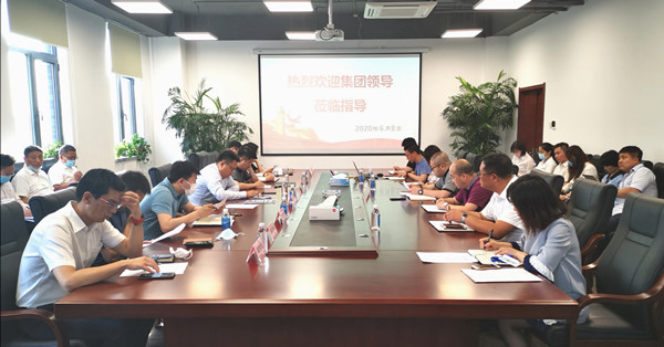 集團(tuán)黨委副書記、總經(jīng)理吳波一行到沈陽航空工業(yè)發(fā)展有限公司調(diào)研指導(dǎo)